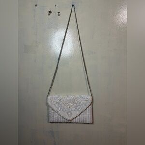 Lulus beaded crossbody clutch purse boho wedding bridal bride bachelorette
